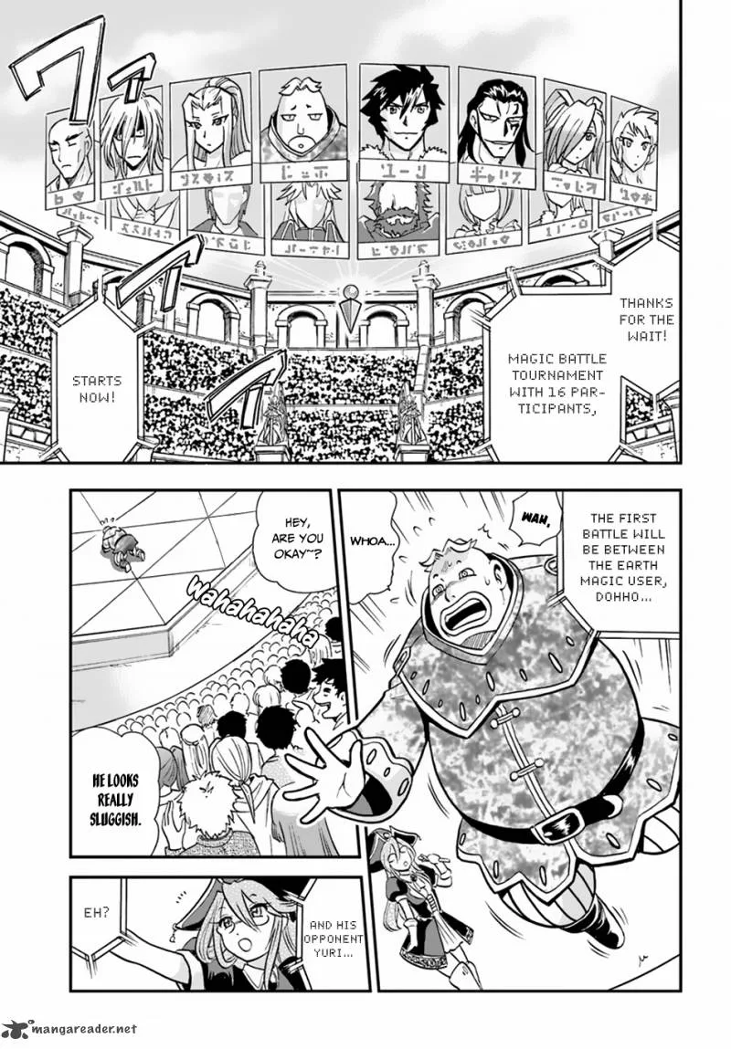 Mahou? Sonna Koto yori Kinniku da! Chapter 12 page 14