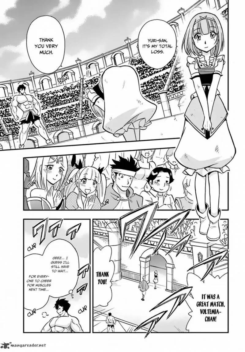 Mahou? Sonna Koto yori Kinniku da! Chapter 13 page 35
