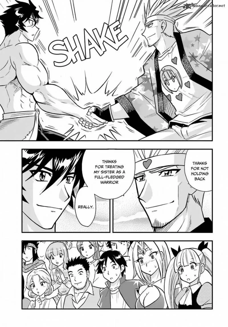 Mahou? Sonna Koto yori Kinniku da! Chapter 13 page 33