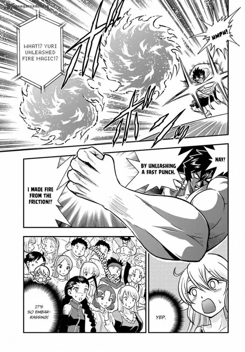 Mahou? Sonna Koto yori Kinniku da! Chapter 13 page 18