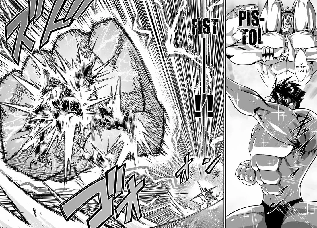 Mahou? Sonna Koto yori Kinniku da! Chapter 15 page 34