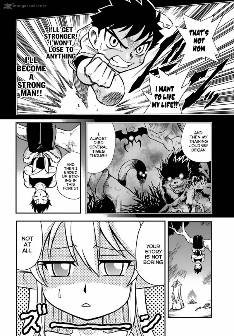 Mahou? Sonna Koto yori Kinniku da! Chapter 2 page 7