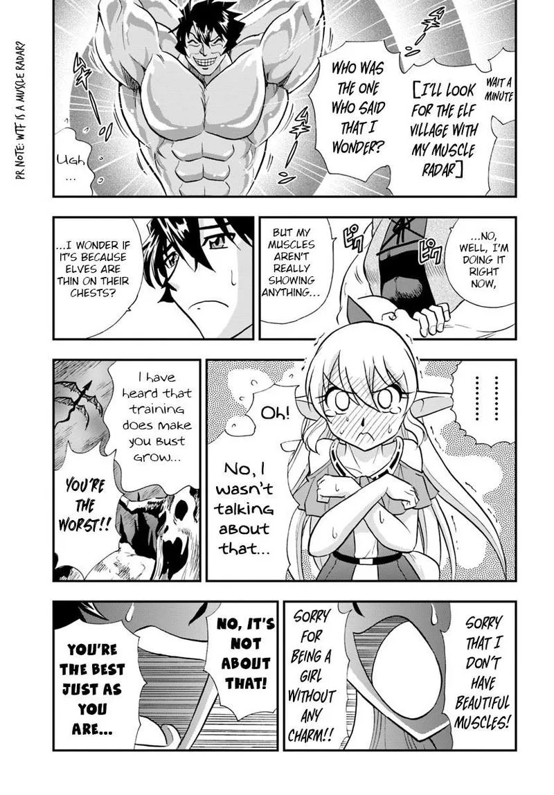 Mahou? Sonna Koto yori Kinniku da! Chapter 21 page 17
