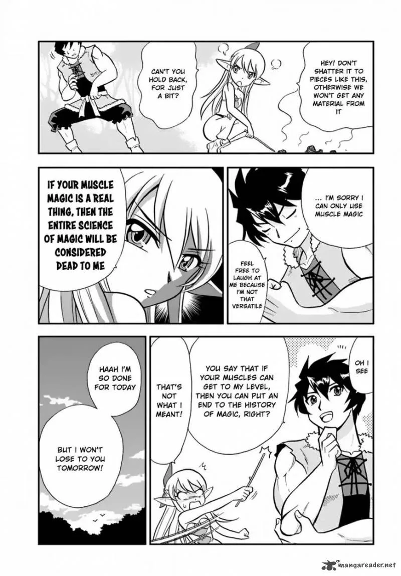 Mahou? Sonna Koto yori Kinniku da! Chapter 4 page 9