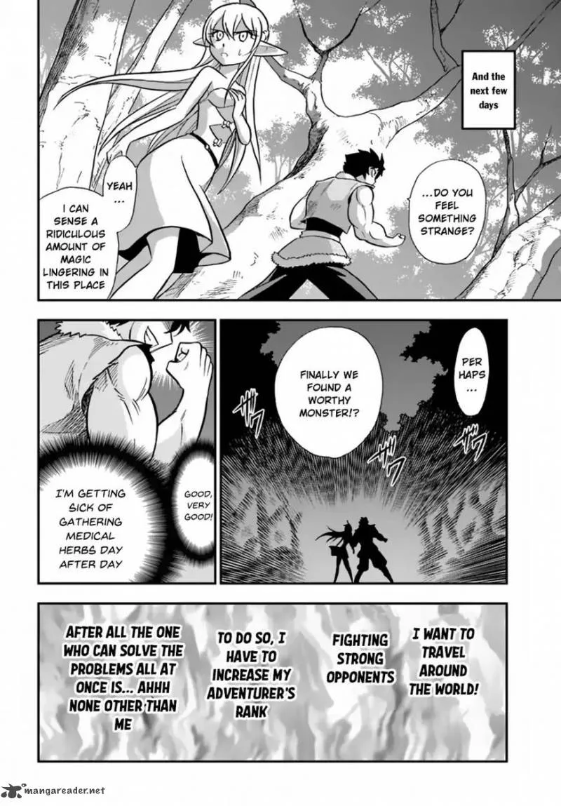 Mahou? Sonna Koto yori Kinniku da! Chapter 4 page 10