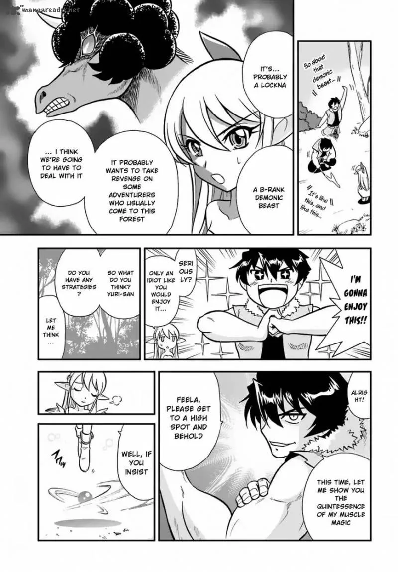Mahou? Sonna Koto yori Kinniku da! Chapter 4 page 15