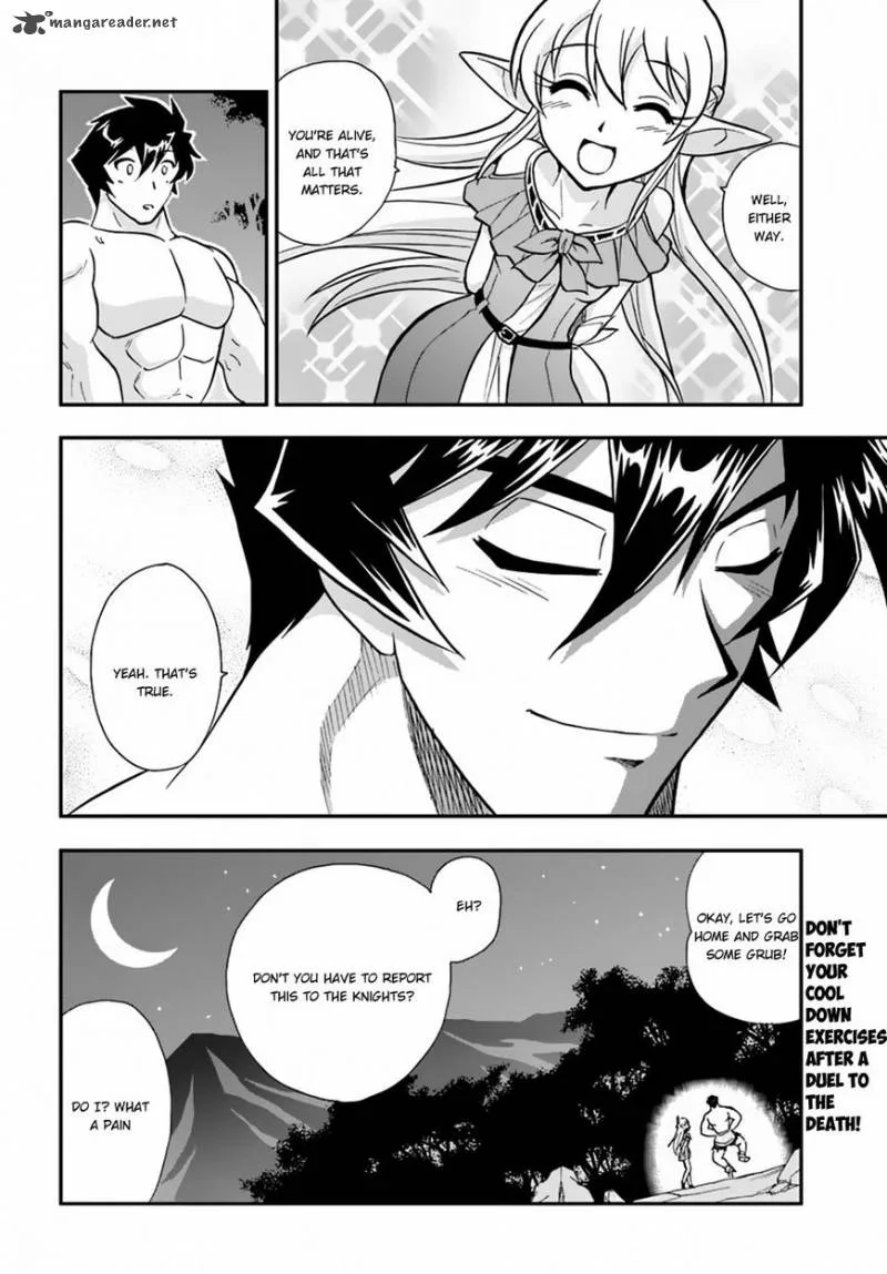 Mahou? Sonna Koto yori Kinniku da! Chapter 6 page 40