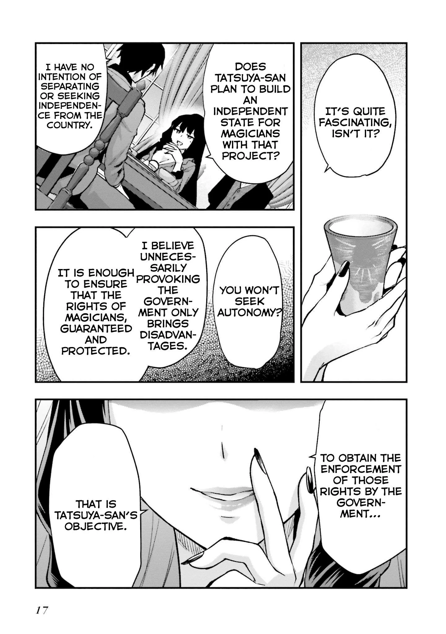 Mahouka Koukou no Rettousei - Escape-hen Chapter 1 page 17