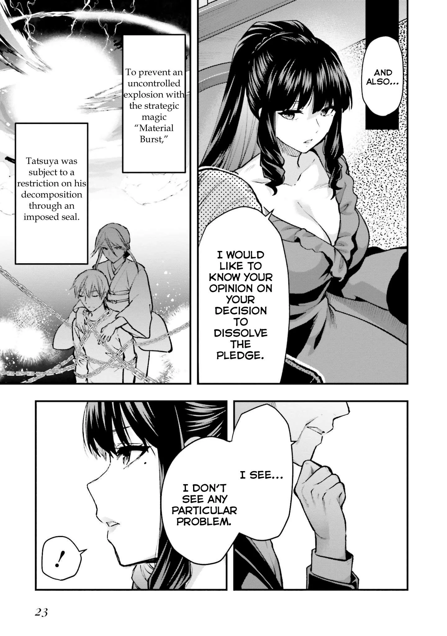 Mahouka Koukou no Rettousei - Escape-hen Chapter 1 page 23