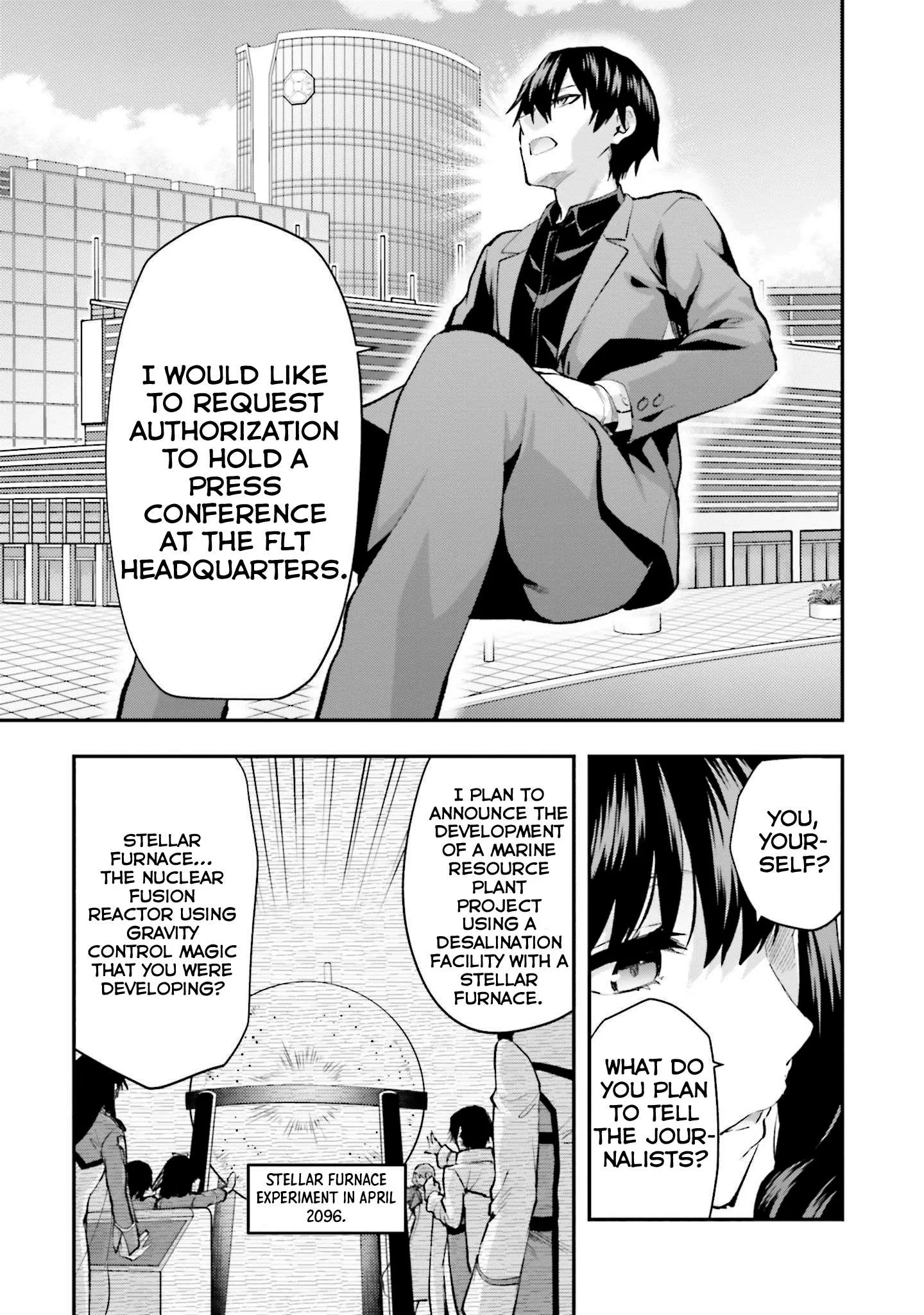 Mahouka Koukou no Rettousei - Escape-hen Chapter 1 page 15