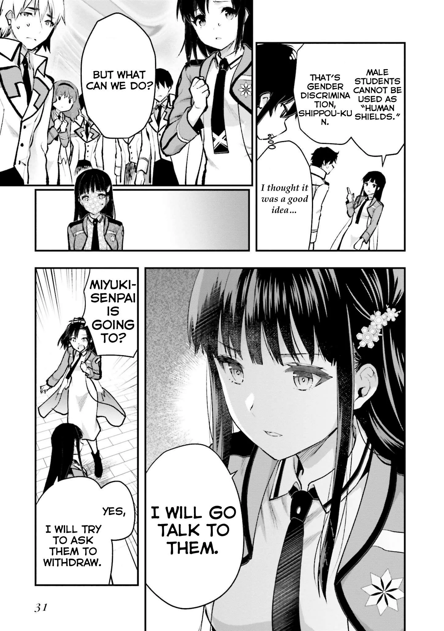 Mahouka Koukou no Rettousei - Escape-hen Chapter 1 page 31