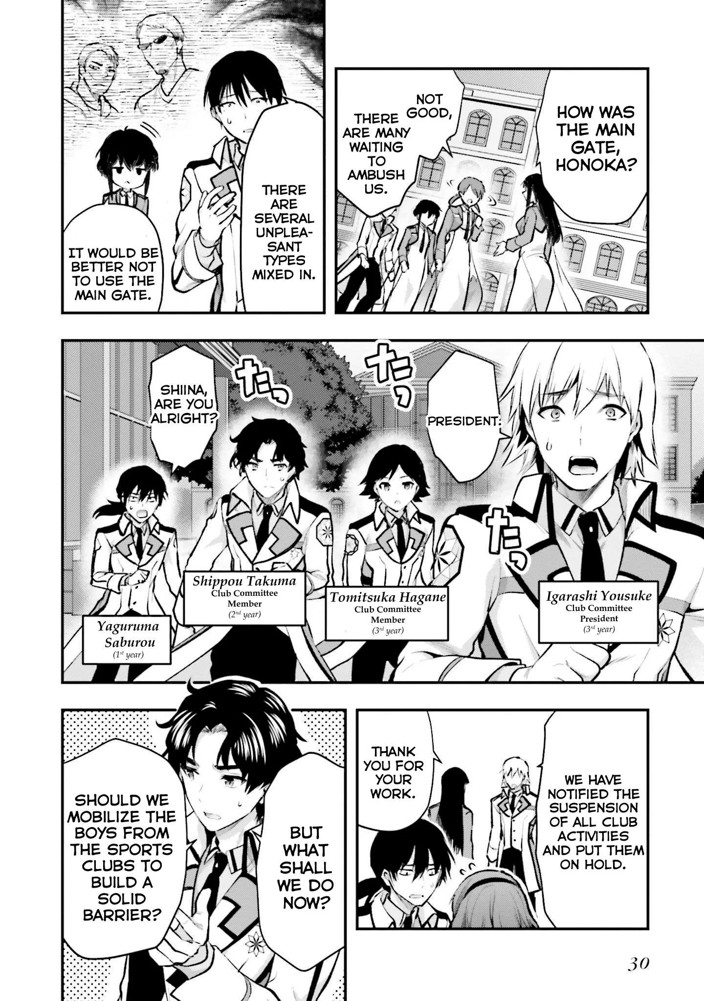 Mahouka Koukou no Rettousei - Escape-hen Chapter 1 page 30