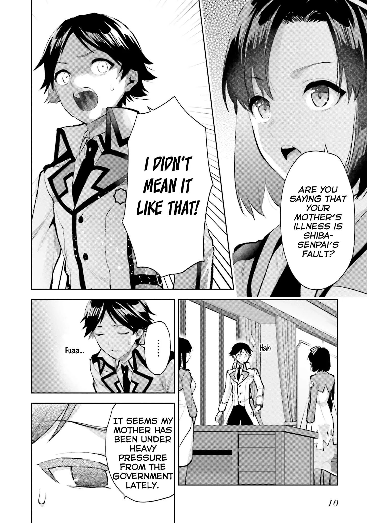 Mahouka Koukou no Rettousei - Escape-hen Chapter 13 page 12