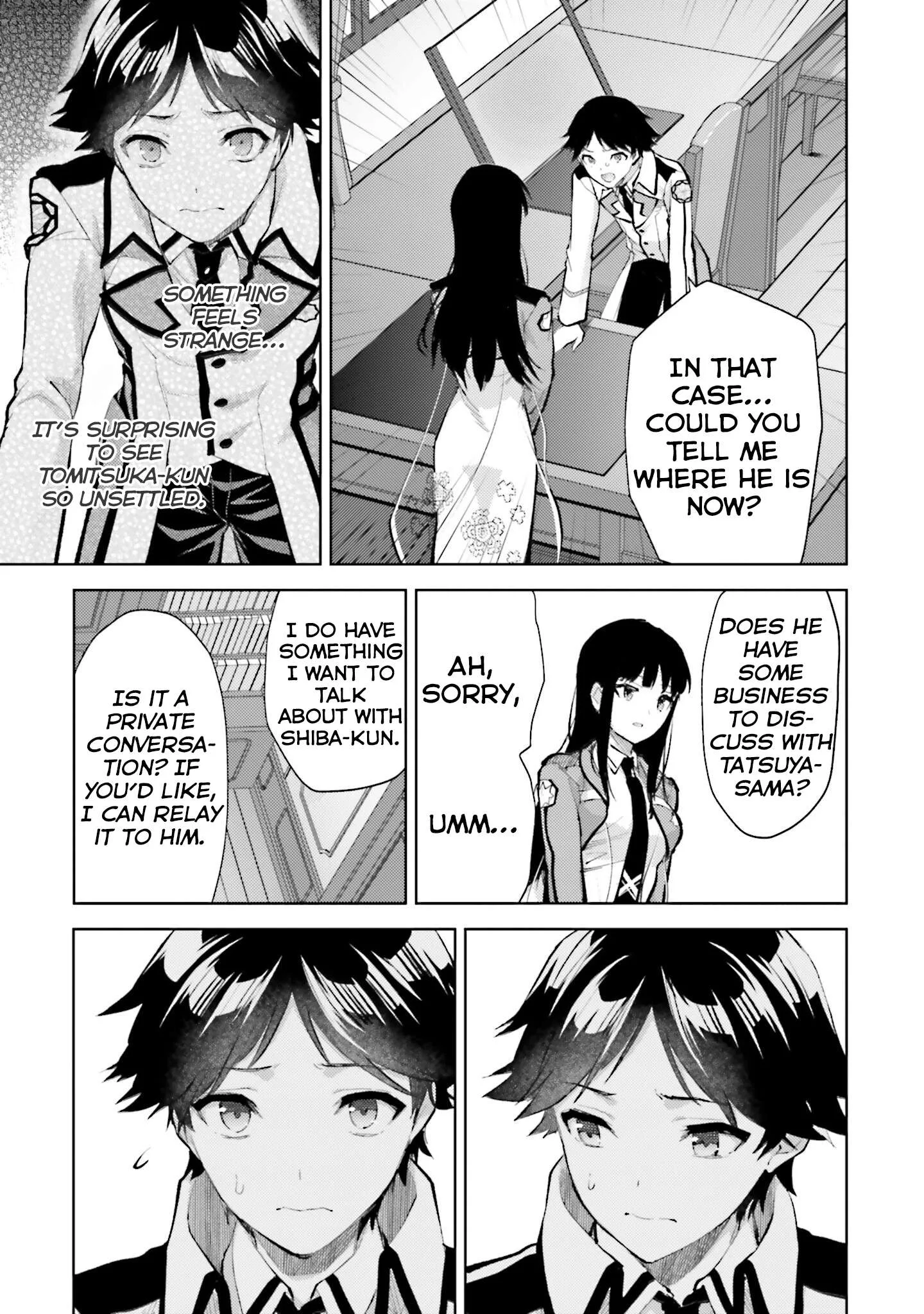 Mahouka Koukou no Rettousei - Escape-hen Chapter 13 page 9