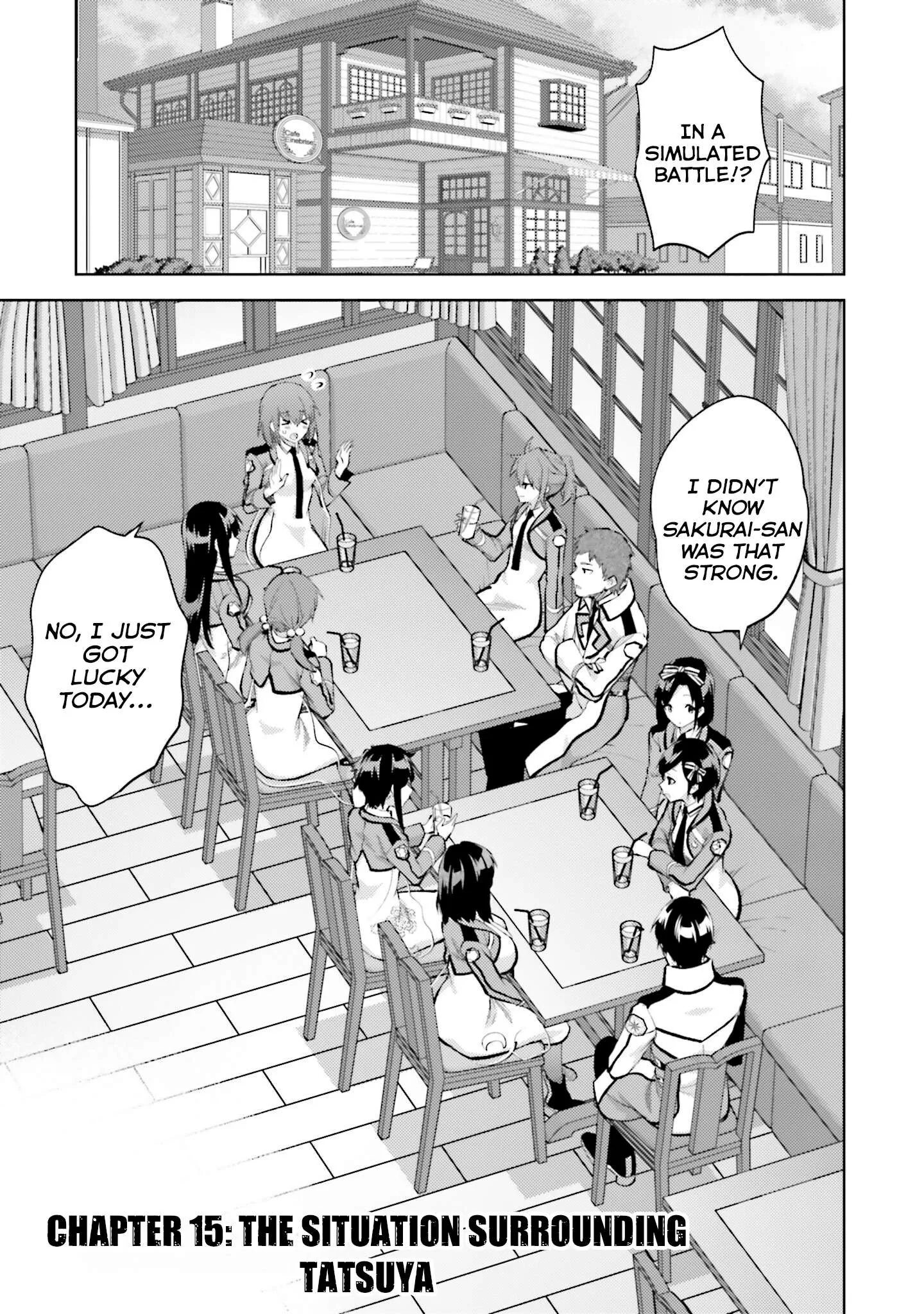 Mahouka Koukou no Rettousei - Escape-hen Chapter 15 page 2