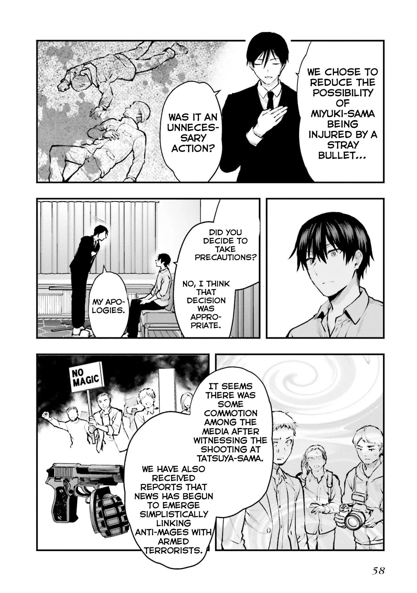 Mahouka Koukou no Rettousei - Escape-hen Chapter 2 page 21