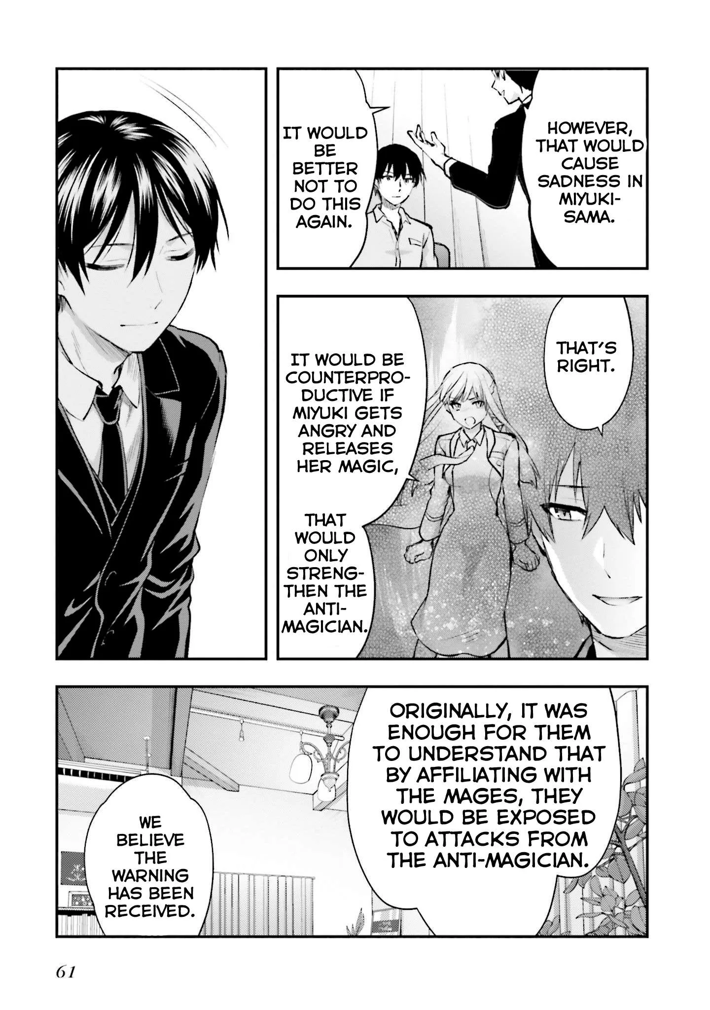 Mahouka Koukou no Rettousei - Escape-hen Chapter 2 page 24