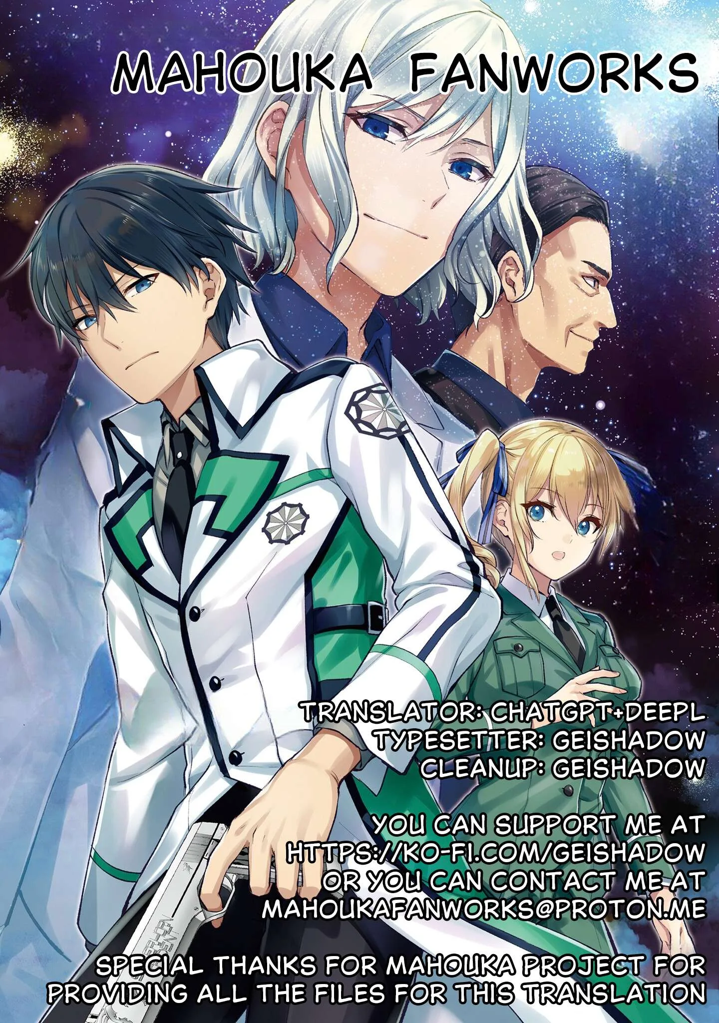 Mahouka Koukou no Rettousei - Escape-hen Chapter 20 page 1