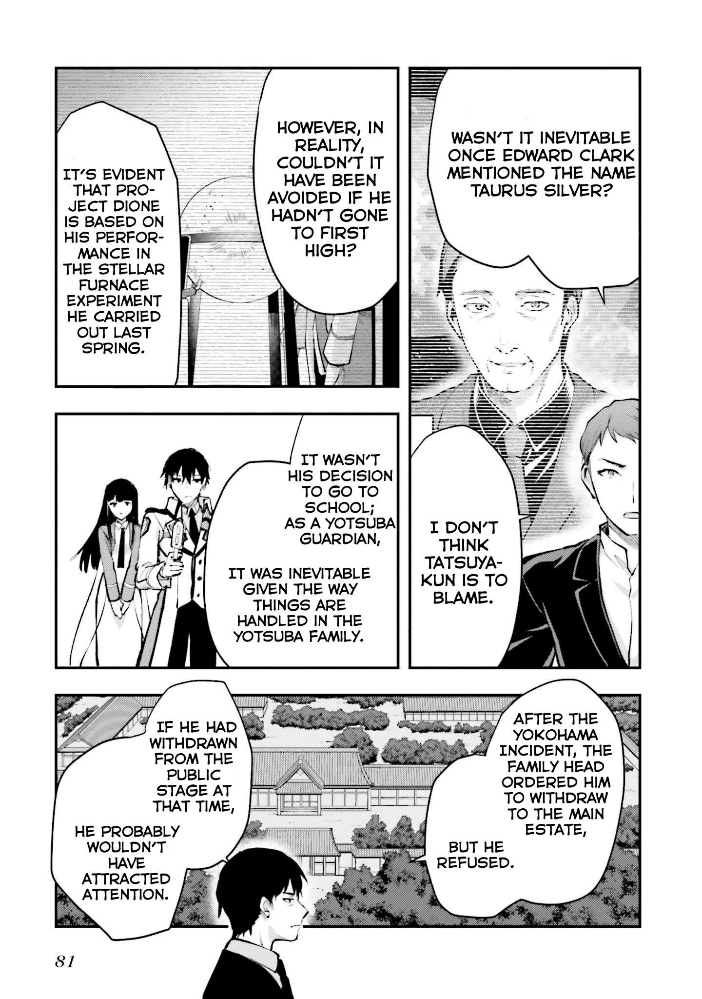 Mahouka Koukou no Rettousei - Escape-hen Chapter 3 page 18
