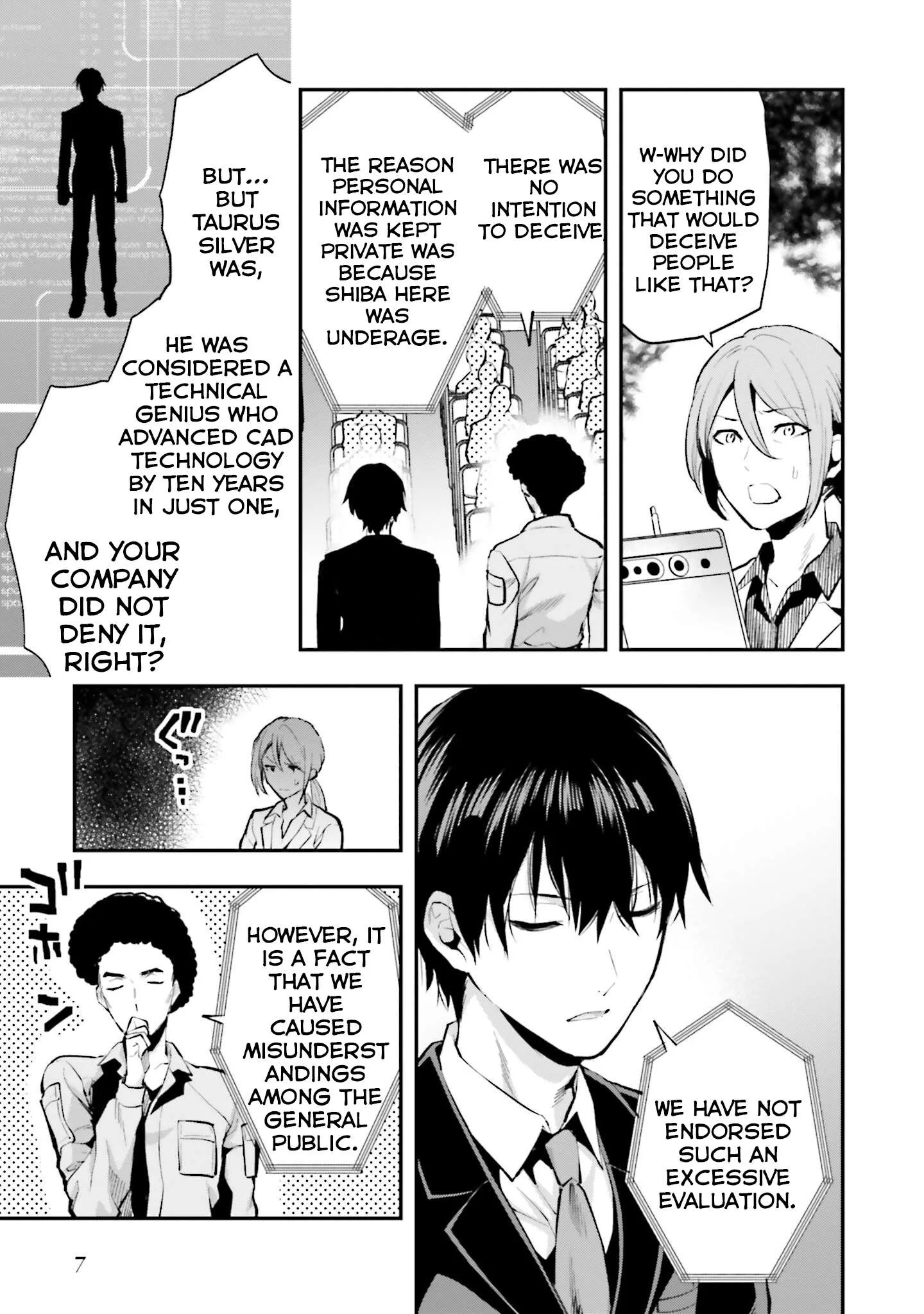 Mahouka Koukou no Rettousei - Escape-hen Chapter 5 page 8