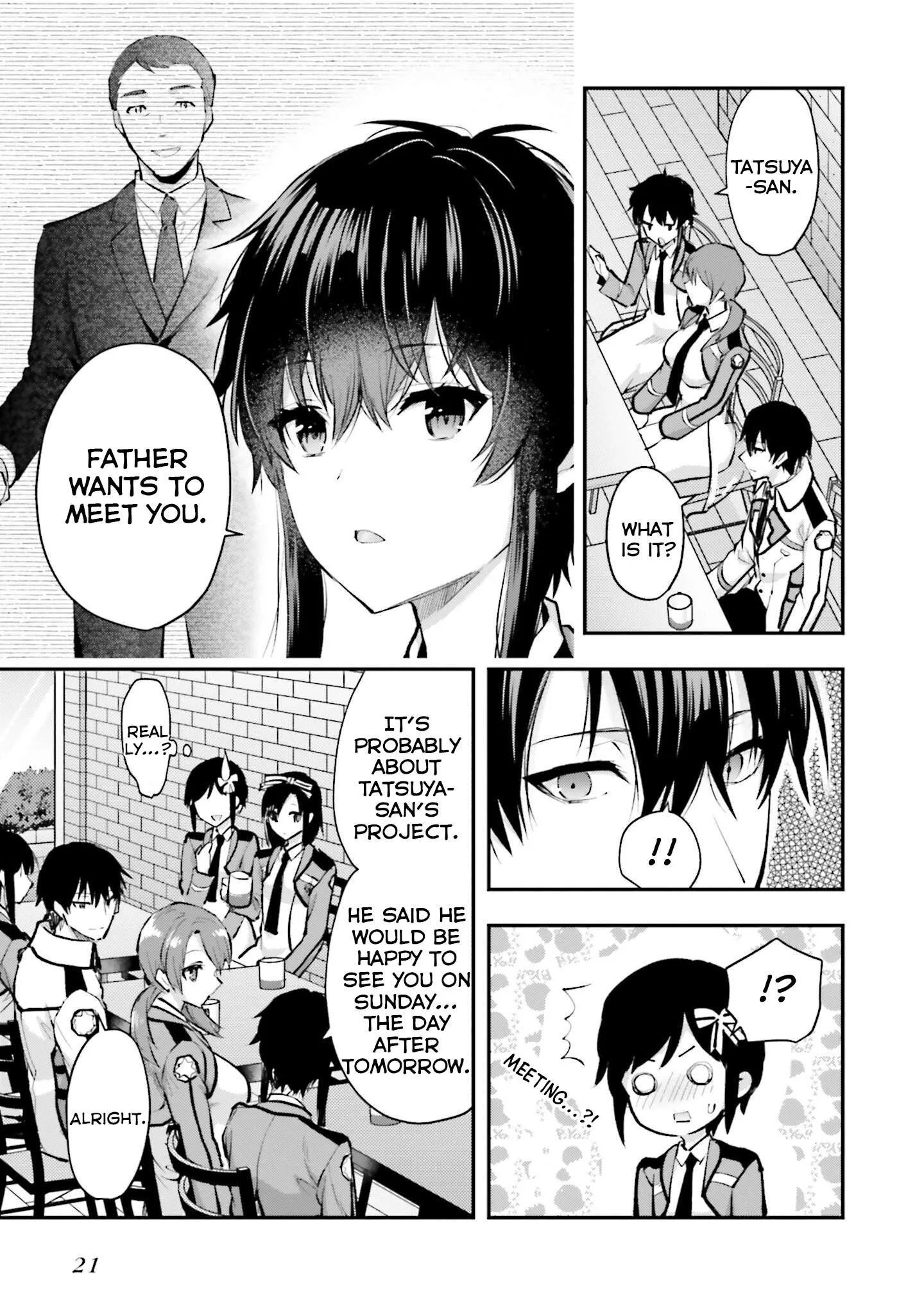 Mahouka Koukou no Rettousei - Escape-hen Chapter 5 page 22