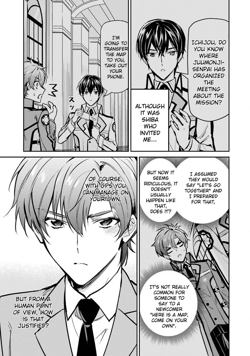 Mahouka Koukou no Rettousei - Ichijou Masaki Tenkou-hen Chapter 1 page 23