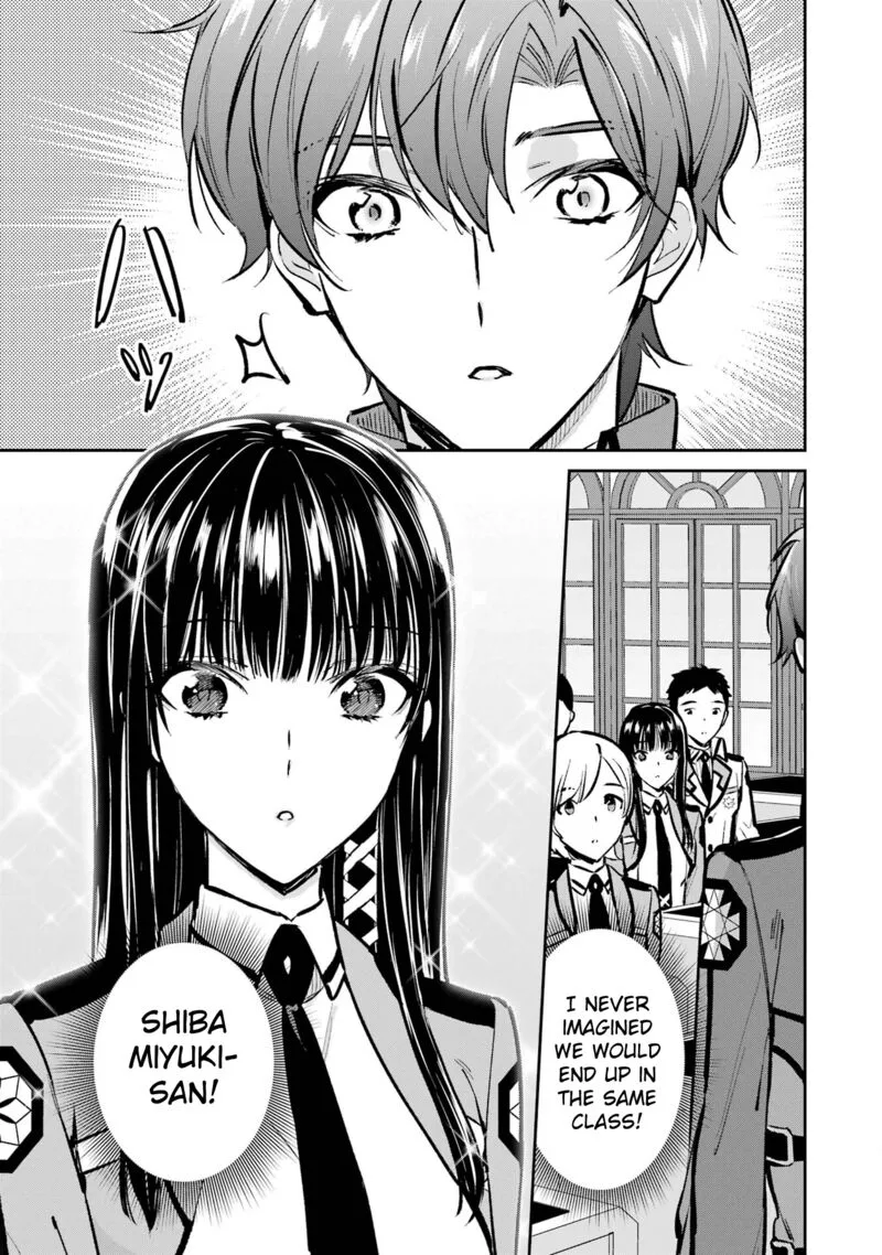 Mahouka Koukou no Rettousei - Ichijou Masaki Tenkou-hen Chapter 1 page 11