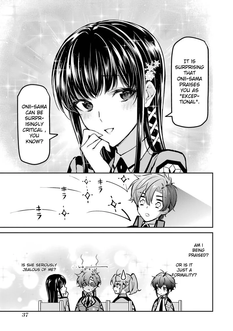 Mahouka Koukou no Rettousei - Ichijou Masaki Tenkou-hen Chapter 2 page 15