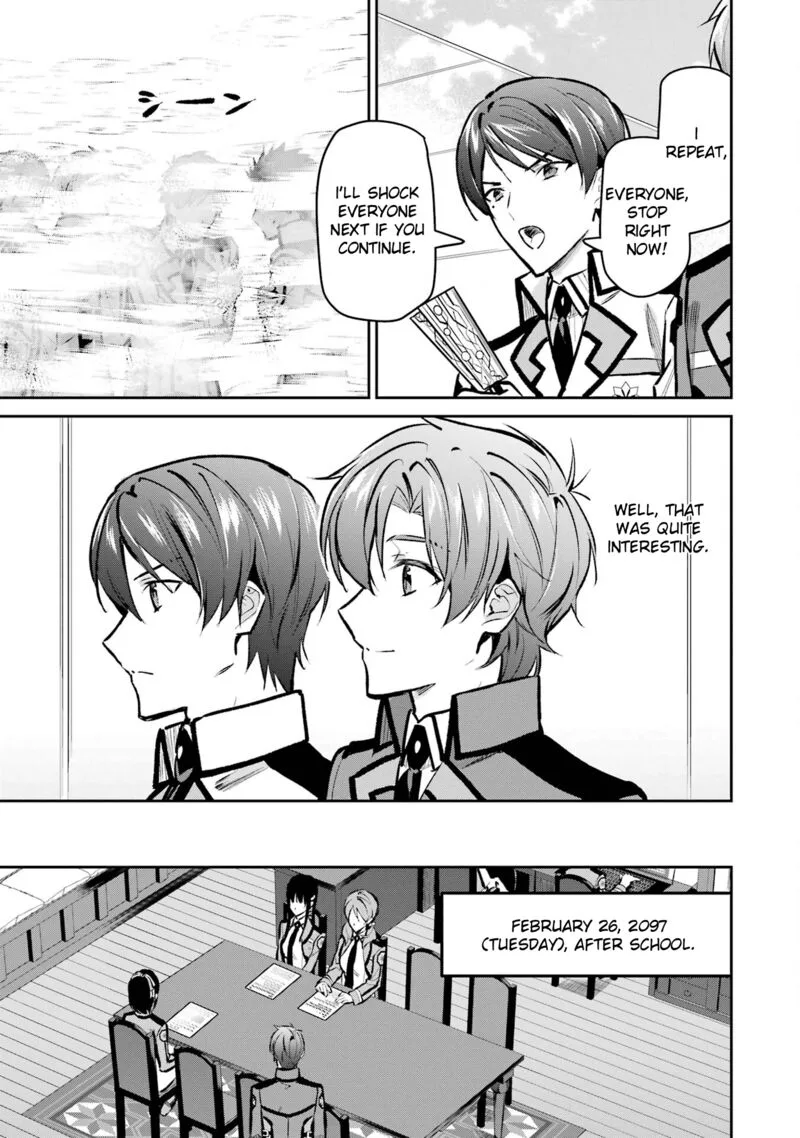 Mahouka Koukou no Rettousei - Ichijou Masaki Tenkou-hen Chapter 5 page 25