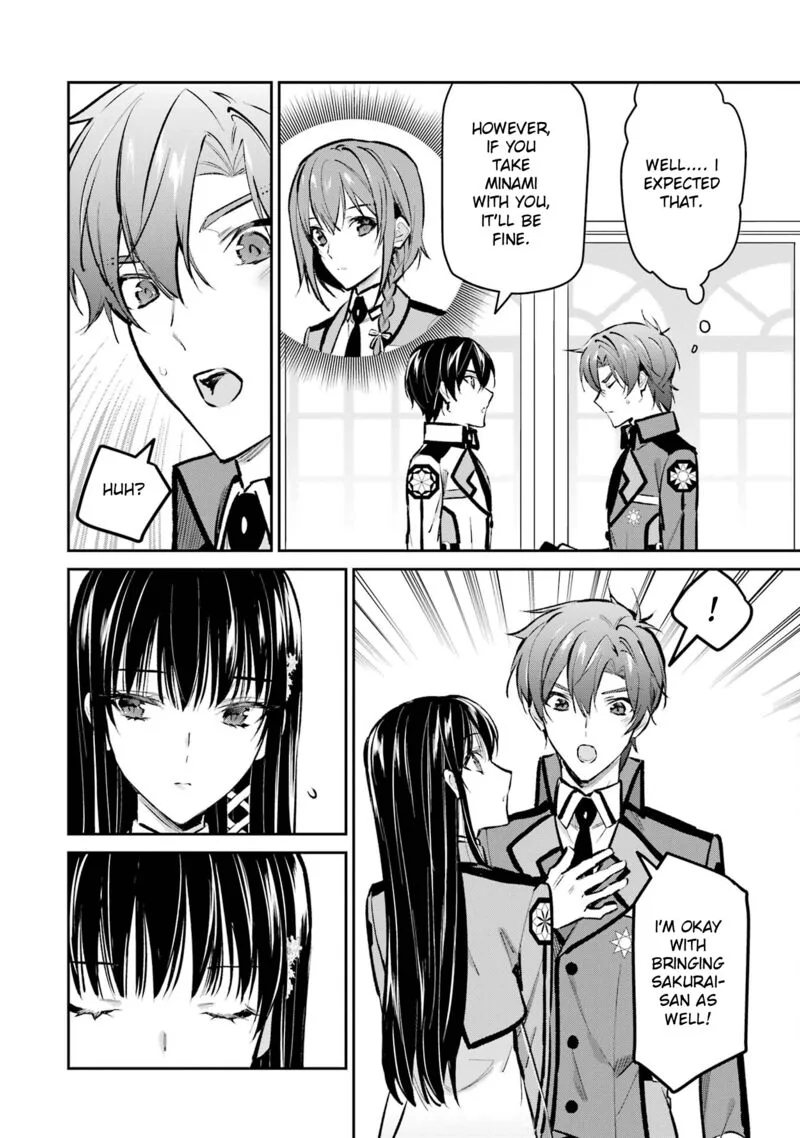 Mahouka Koukou no Rettousei - Ichijou Masaki Tenkou-hen Chapter 6 page 8