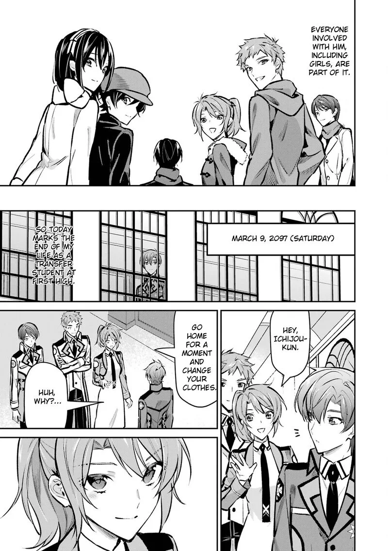 Mahouka Koukou no Rettousei - Ichijou Masaki Tenkou-hen Chapter 6 page 29