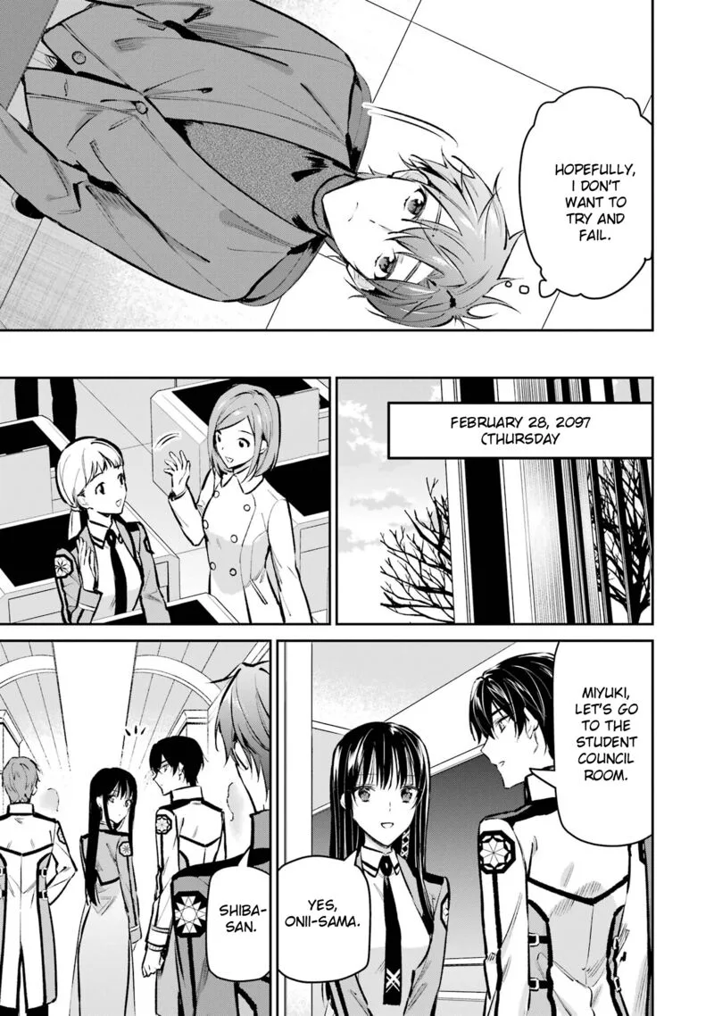 Mahouka Koukou no Rettousei - Ichijou Masaki Tenkou-hen Chapter 6 page 5