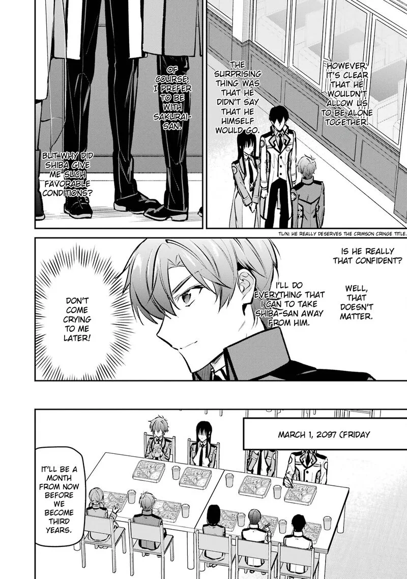 Mahouka Koukou no Rettousei - Ichijou Masaki Tenkou-hen Chapter 6 page 10