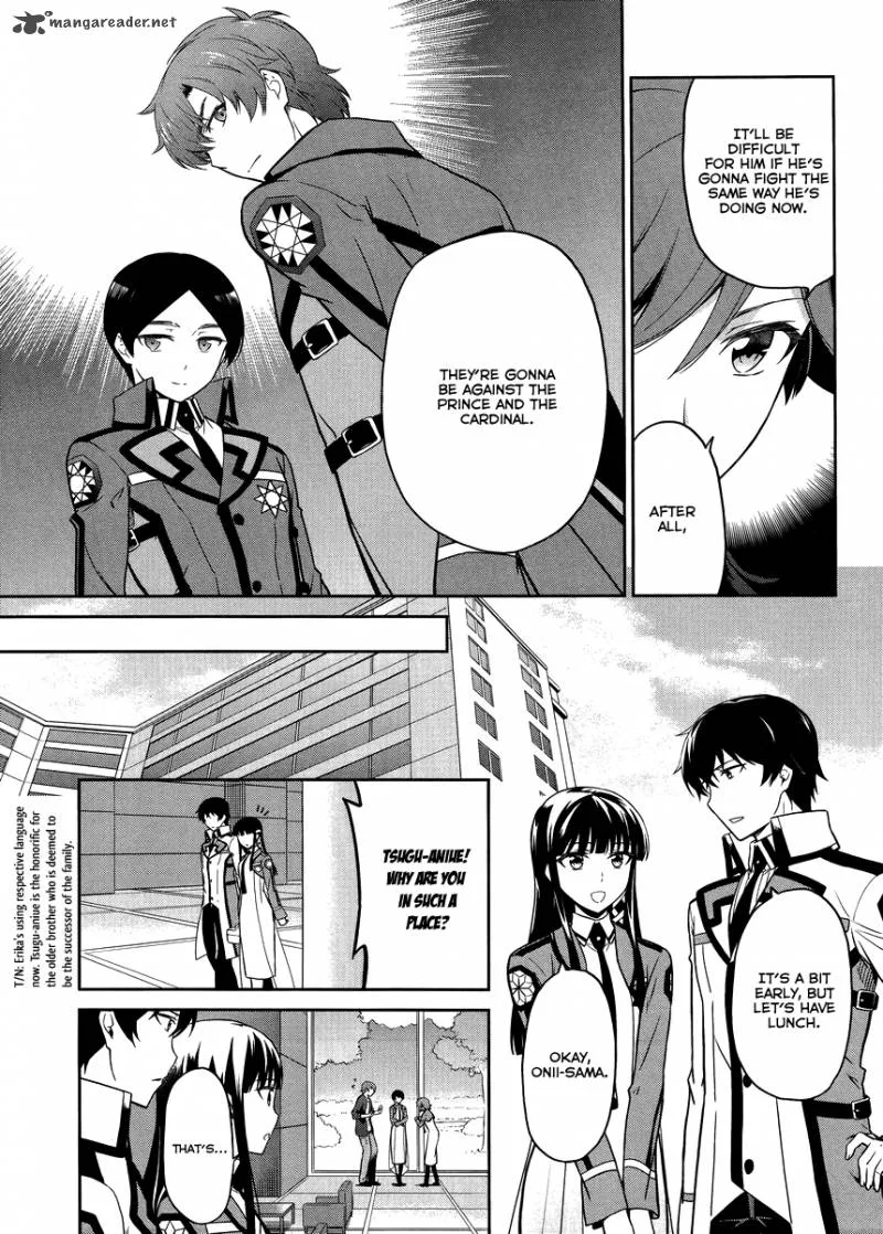 Mahouka Koukou no Rettousei - Kyuukousen-hen Chapter 20 page 16