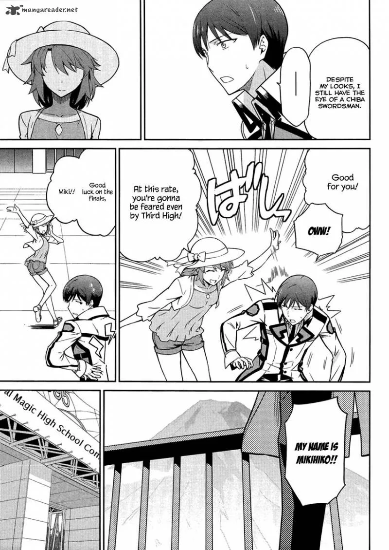 Mahouka Koukou no Rettousei - Kyuukousen-hen Chapter 21 page 22