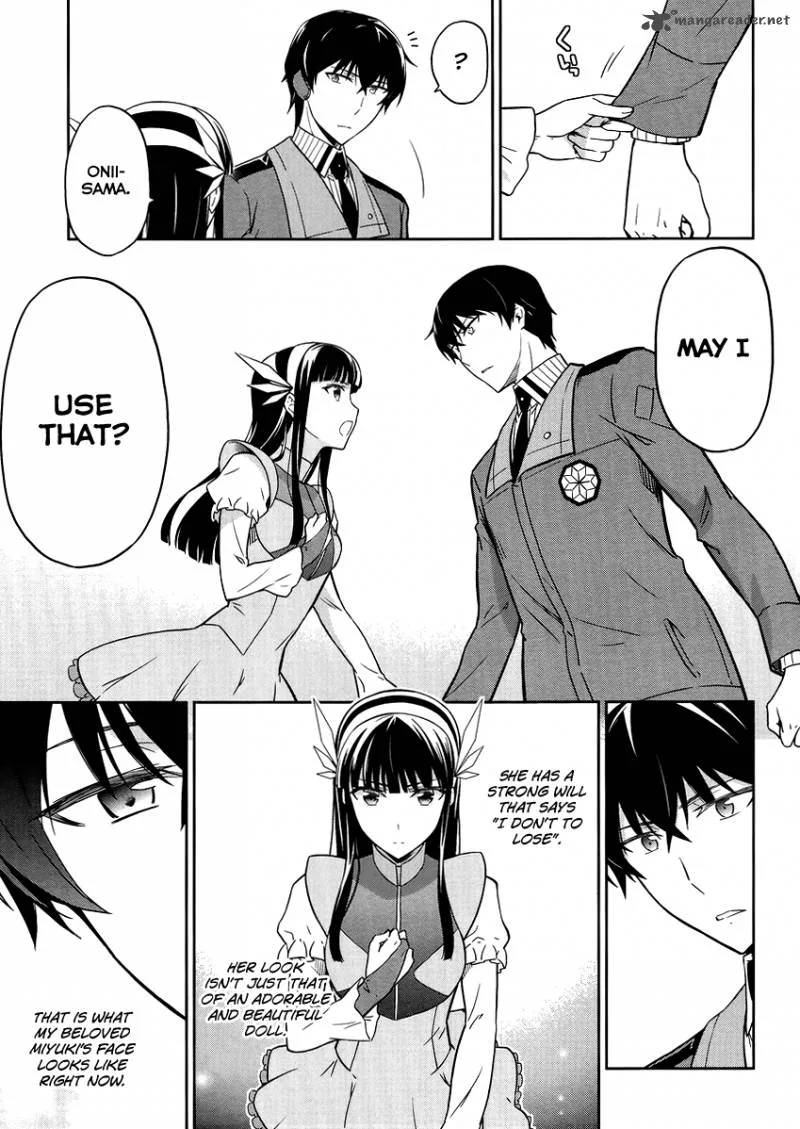 Mahouka Koukou no Rettousei - Kyuukousen-hen Chapter 27 page 14