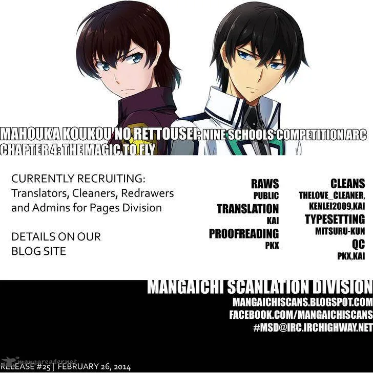 Mahouka Koukou no Rettousei - Kyuukousen-hen Chapter 4 page 1