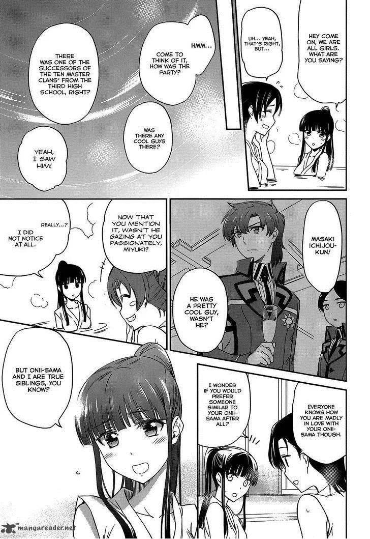 Mahouka Koukou no Rettousei - Kyuukousen-hen Chapter 7 page 27