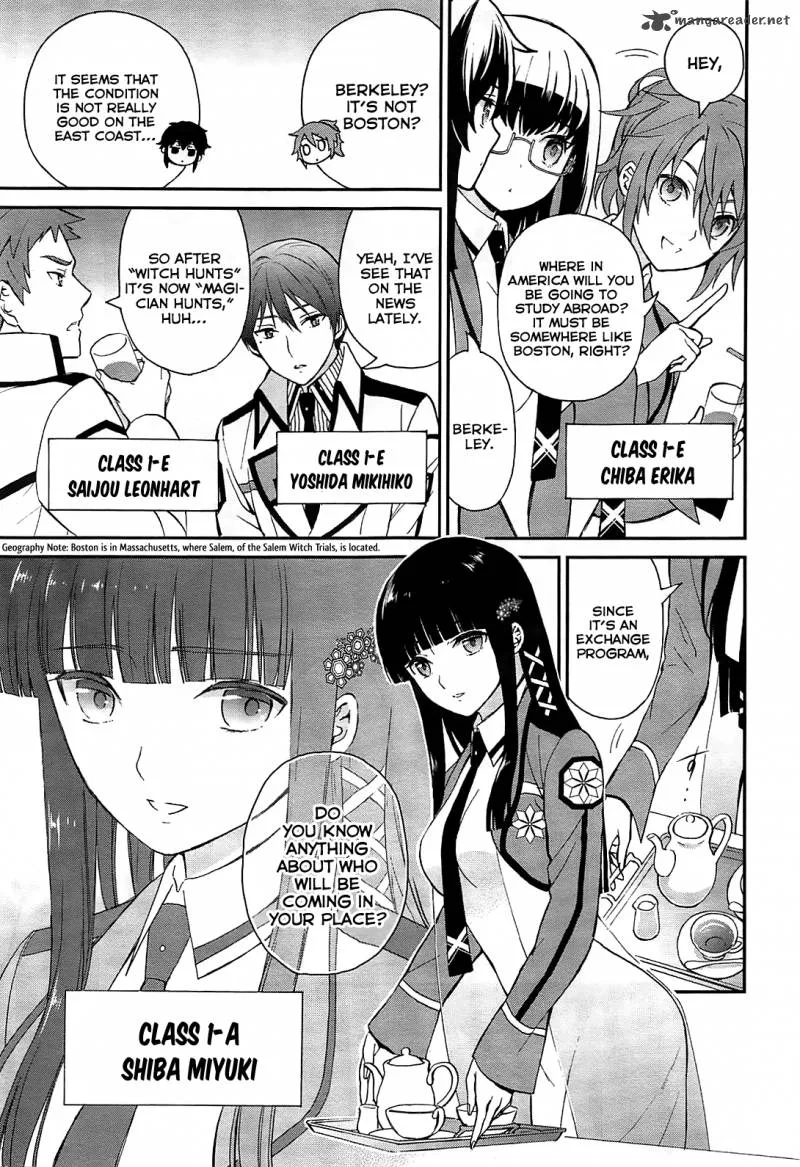 Mahouka Koukou no Rettousei - Raihousha Hen Chapter 1 page 7