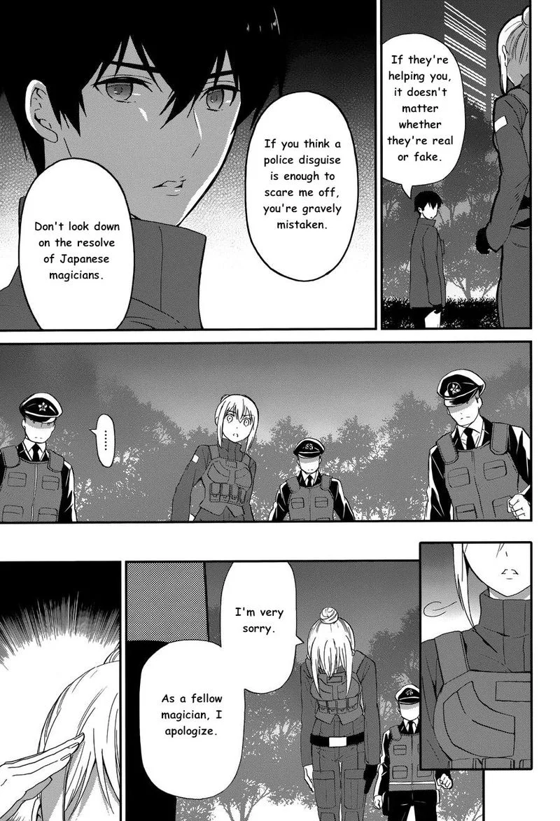 Mahouka Koukou no Rettousei - Raihousha Hen Chapter 10 page 19