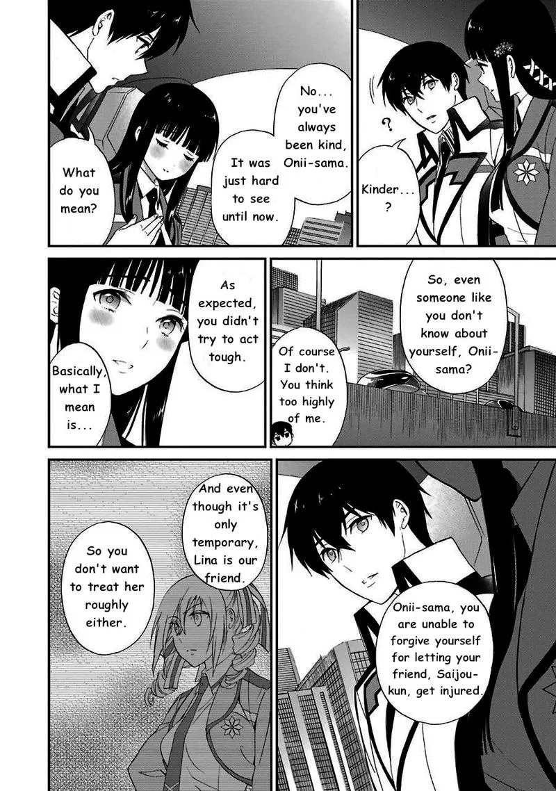 Mahouka Koukou no Rettousei - Raihousha Hen Chapter 12 page 20