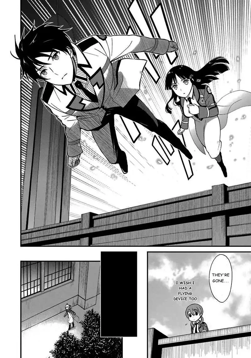 Mahouka Koukou no Rettousei - Raihousha Hen Chapter 14 page 9