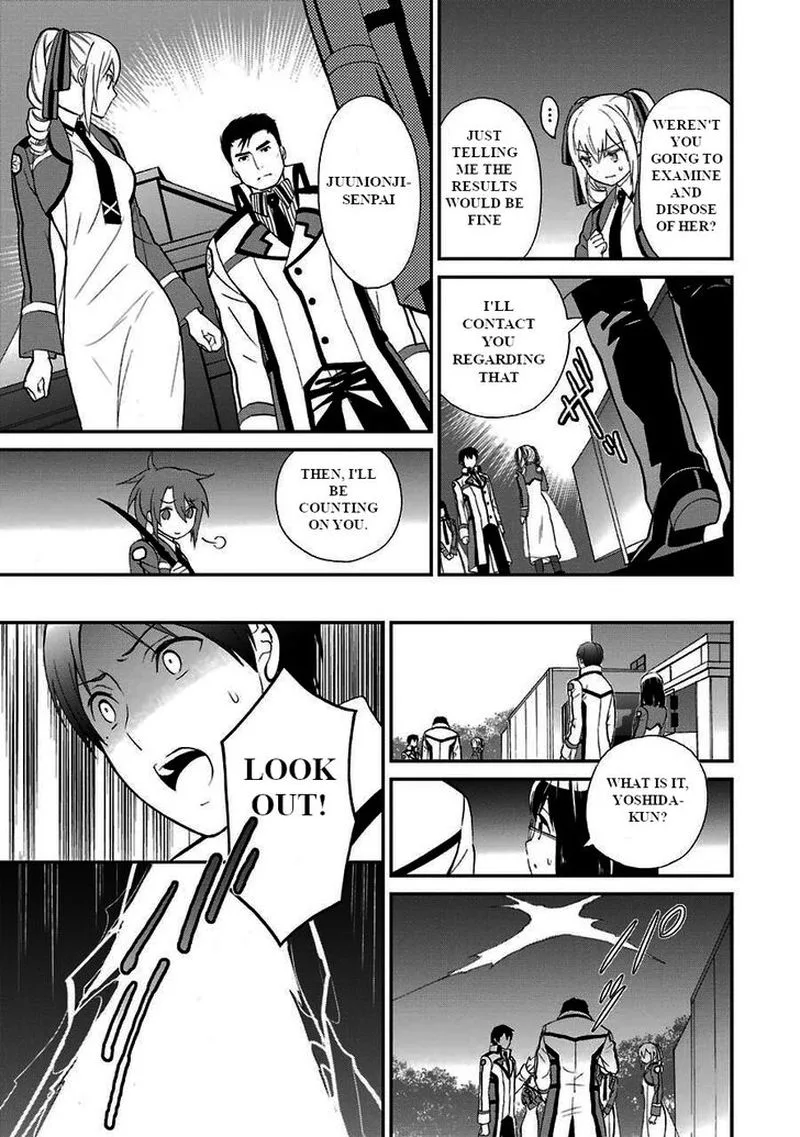 Mahouka Koukou no Rettousei - Raihousha Hen Chapter 15 page 9