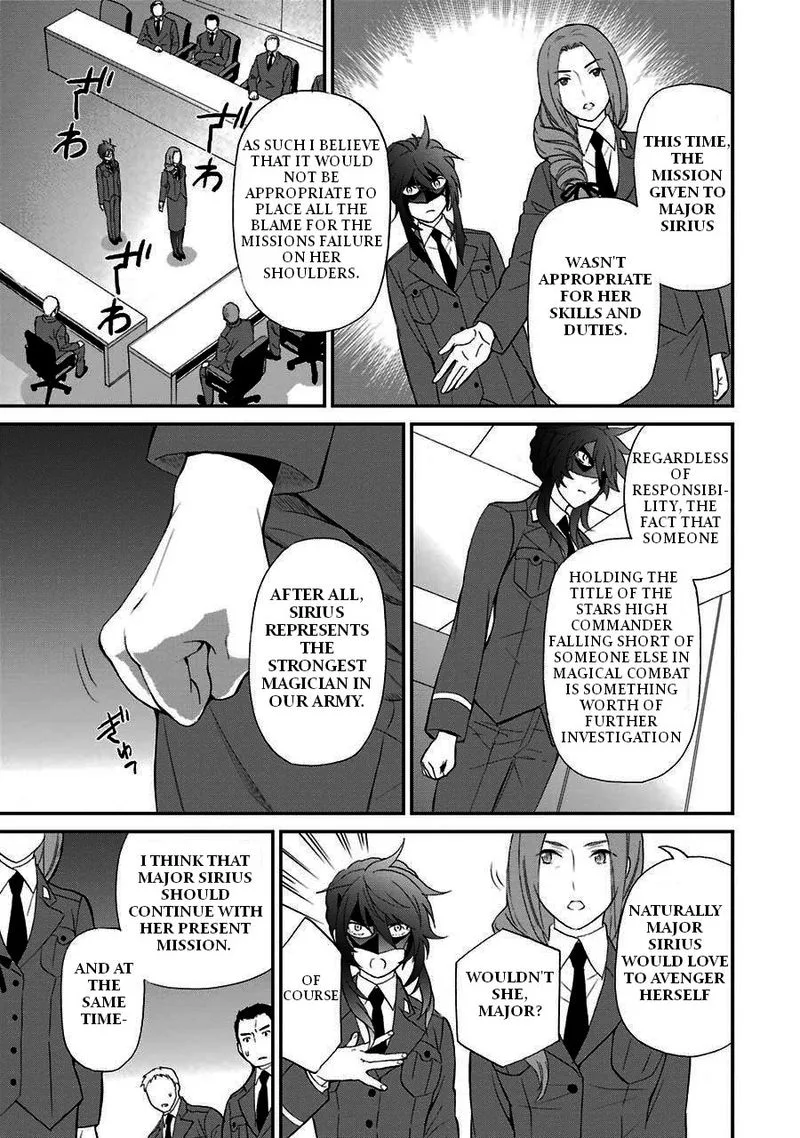 Mahouka Koukou no Rettousei - Raihousha Hen Chapter 16 page 13