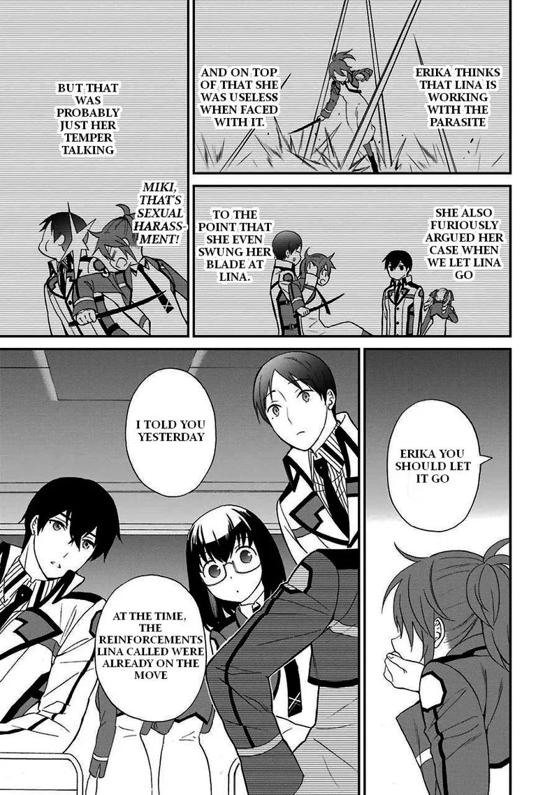 Mahouka Koukou no Rettousei - Raihousha Hen Chapter 16 page 7