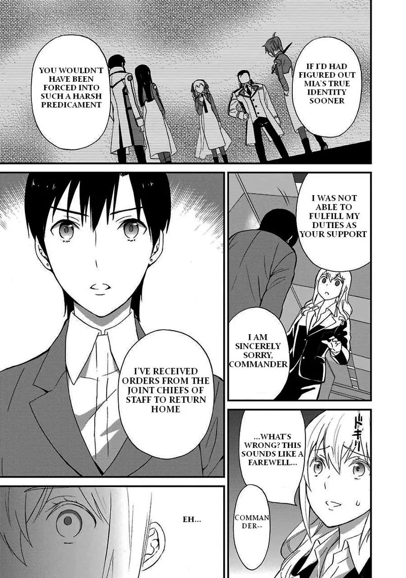 Mahouka Koukou no Rettousei - Raihousha Hen Chapter 16 page 17