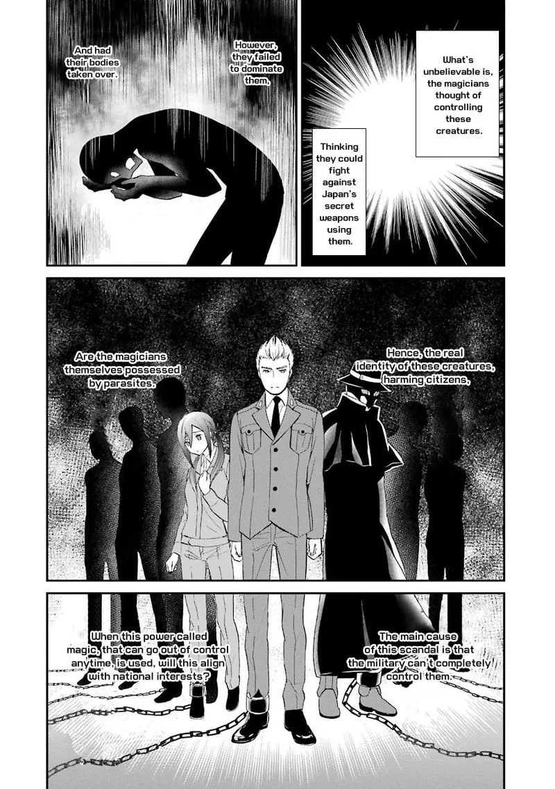 Mahouka Koukou no Rettousei - Raihousha Hen Chapter 17 page 8
