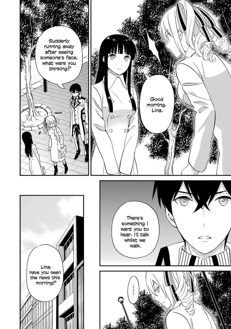 Mahouka Koukou no Rettousei - Raihousha Hen Chapter 17 page 12