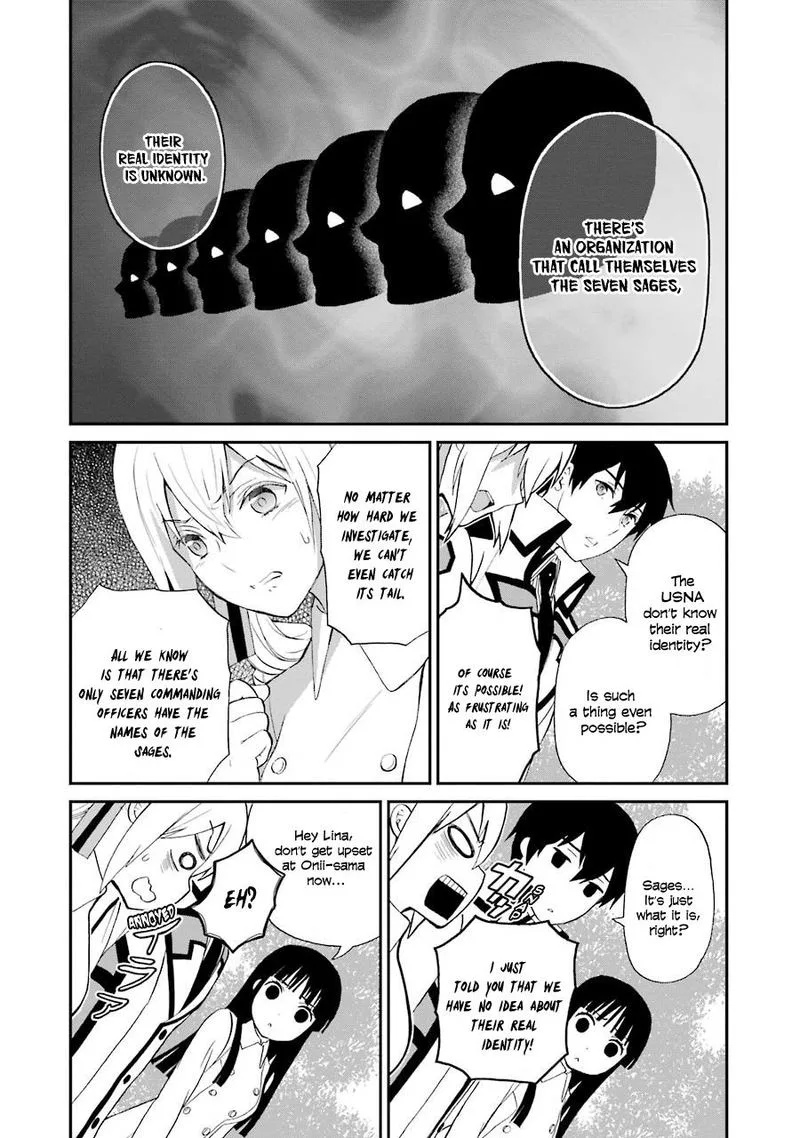 Mahouka Koukou no Rettousei - Raihousha Hen Chapter 17 page 14