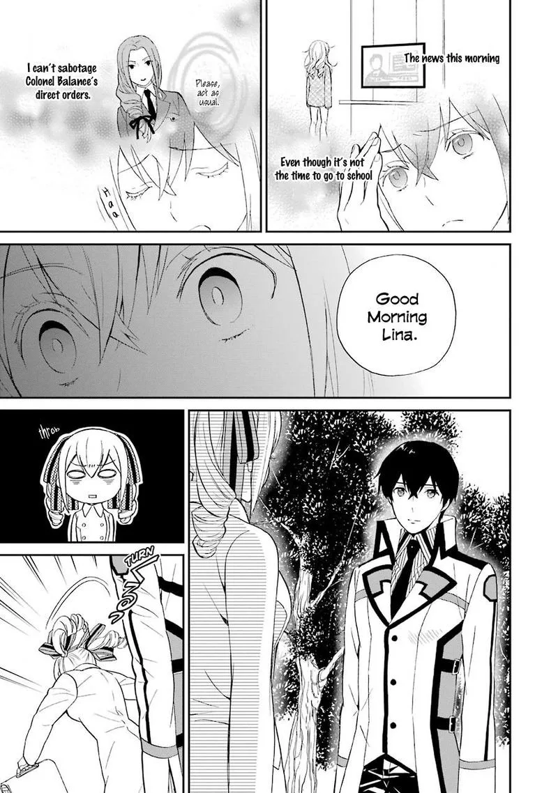 Mahouka Koukou no Rettousei - Raihousha Hen Chapter 17 page 11